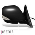 Auto Dynasty Ni1321292 Factory Style Passenger Right Side Mirror Power Folding Adjust Heated Glass Turn Signal Compatible With