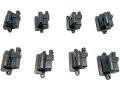 Ignition Coil Kit 8-piece Square Type For 2001-2006 Chevy Silverado 2500 Hd 