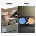 A-premium Beige Dual Cup Holder Compatible With Mercedes-benz W219 Series Cls500 2006-2011 Cls55 Amg 2006 Cls550 Cls63