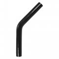 X Autohaux 19mm 0 75 Id 45 Degree Elbow Silicone Reducer Hose Pipe Bend Turbo Water Intercooler Black