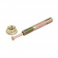 Uxcella M6x45mm Zinc Plated Hammer Drive Anchor Expansion Bolt Fastener 8pcs