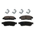 Surestop Rear Brake Pad Set For Gmc Envoy 2002 2009 2 Wheel Semi Metallic 15855898 