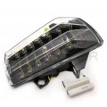 Httmt Mt045- Tail Light Brake Lights With Integrated Turn Signals Indicators Compatible 2003-2011 Suzuk Sv650 Sv650s Sv1000
