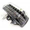 Httmt Mt045- Tail Light Brake Lights With Integrated Turn Signals Indicators Compatible 2003-2011 Suzuk Sv650 Sv650s Sv1000