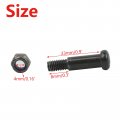 Minho Brake Lever Fastening Bolt With Lock Nut Fit For Most Motorcycle Scooter Mopeds Leveri 5pcs