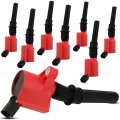 Ocpty Ignition Coil Coils Pack Fits Dg508c1412 C17 For Ford E-0 Super Duty 6 8l E-450 5 4l E-250 5 4 6l E-150 5 4 Set Of