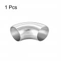 Uxcell Stainless Steel 304 Pipe Fitting Long Radius 90 Degree Elbow Butt-weld 1-1 2-inch Od 1 5mm Thick Size