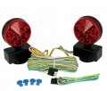 Maxxhaul 50015 12v Magnetic Led Towing Lights With Base Dot Compliant 1 Pack 