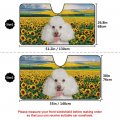 Cafetime Funny Animal Car Front Windshield Sunshade Horse Family Singing Decor Vehicle Shade Visor Uv Ray Reflector Sun