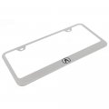 Automotive Gold Laser Etched Mirrored Acura Stainless Steel Frame