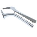 Front Left And Right Side Bumper Lower Grille Molding Trim Chrome For Mazda Cx-5 2017 2021 Kb8a-50-7k1b 2 Piece Set