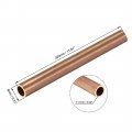 Uxcell Copper Round Tube 8mm Od 1mm Wall Thickness 300mm Long Straight Pipe Tubing 2 Pcs