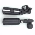 Smt-black Short Angled Adjustable Peg Mounting Kit Skull Zombie Foot Compatible With Goldwing Shadow Valkyrie Triumph 1-1 4