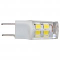 Hqrp G8 Bi-pin 17 Leds Light Bulb Smd 2835 Cool White For Bathroom Vanity Chandeliers Track Under Counter Kitchen Landscape