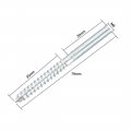 Uxcell M6 Hanger Bolts Length 3-1 8 79mm Double Headed Self-tapping Screw 6mm Wood Joint Furniture Legs 12pcs