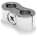 V-factor Chrome Throttle And Idle Cable Separator Clamp 