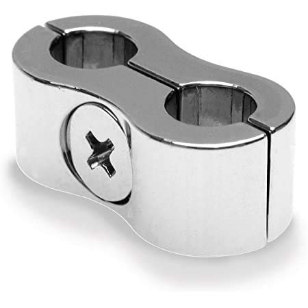 V-factor Chrome Throttle And Idle Cable Separator Clamp