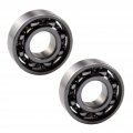 Pack Of 2 Ball Bearing 6201 Chrome Steel With Rubber Seals 12mm X 32mm 10mm Lubricated For Roller Blade Skateboard 