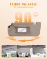 Ocpty Left Driver Side Sun Visor With Sunroof Fit For 2013 2014 2015 2016 Nissan Murano 96401-cc22b Beige