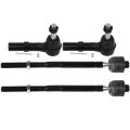 4 Piece Front Inner Outer Tie Rod End For Chevrolet Silverado 2500 Hd 3500 And Gmc Sierra 2011 2019 Es800901 Ev800935 