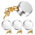 Hidden Shackle Padlocks Keyed Alike Trailer Puck With Enlarged Lock 4 Pieces 