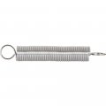 Handyman Springs Sp 9627 Extension Spring Steel Construction Nickel-plated Finish 0 091 Ga X 7 8 In 6 Closed Single Loop Single 