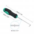 Patikil O-ring 90 Degree Pick 180mm Oil Seal Gasket Precision Screwdriver Puller Remover Removal Tool Blue