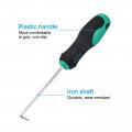 Patikil O-ring 90 Degree Pick 180mm Oil Seal Gasket Precision Screwdriver Puller Remover Removal Tool Blue