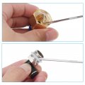 Patikil O-ring 90 Degree Pick 180mm Oil Seal Gasket Precision Screwdriver Puller Remover Removal Tool Blue