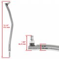 Caltric Steering Drag Link Compatible With John Deere Lx277 Lx279 Below Serial No Am128755