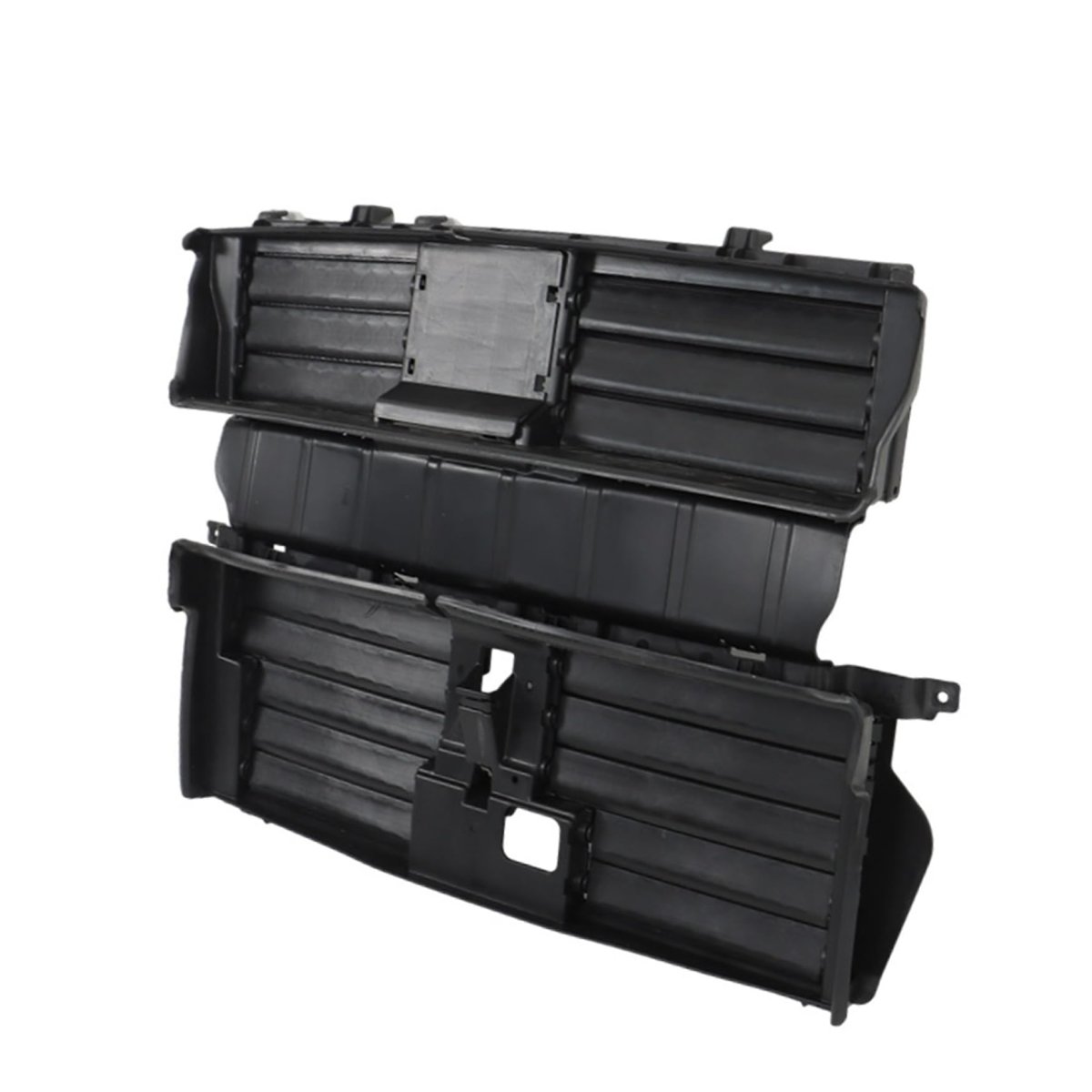 Front Radiator Shutter Replacement For Edge 2 0l 7l 2019 2020 2021 Without Actuator Black Plastic