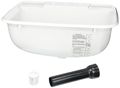 Lasalle Bristol 16186pw 12 X 15 6 White Plastic Sink 