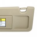 X Autohaux Front Left Side Car Sun Visor For Honda Civic 2006 2007 2008 2009 2010 2011 83280-sna-w01zb Beige