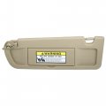 X Autohaux Front Left Side Car Sun Visor For Honda Civic 2006 2007 2008 2009 2010 2011 83280-sna-w01zb Beige