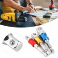 Fydun 3pcs Impact Grade Socket Adapter 1 4in 3 8in 2in Chrome Vanadium Steel Hex Drive Electric Driver A