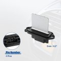 Acropix Hvac Blower Motor Resistor Replacement Fit For Mazda 3 Mazdaspeed Pack Of 1 Black Red White