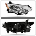 Factory Style Halogen Headlight For 2012-2017 Nissan Quest Chrome Housing Clear Lens Direct Replacement Right Passenger Side