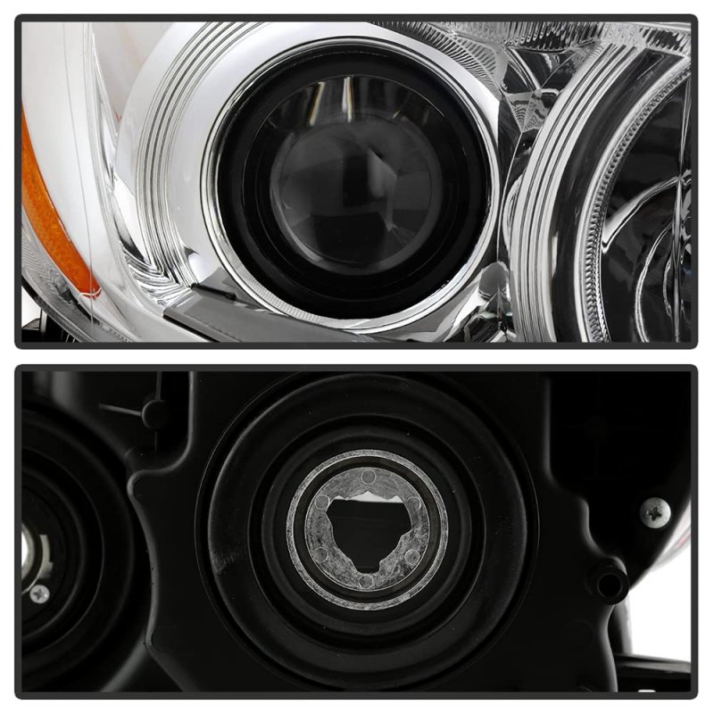 Factory Style Halogen Headlight For 2012-2017 Nissan Quest Chrome Housing Clear Lens Direct Replacement Right Passenger Side