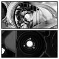 Factory Style Halogen Headlight For 2012-2017 Nissan Quest Chrome Housing Clear Lens Direct Replacement Right Passenger Side