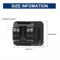 Uxcell 1pcs Handheld Shower Head Holder With Hanger Hook Strong And Adjustable Wand Wall Mount Bathroom Waterproof Handle No