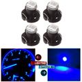 Blue T3 Led Neo Wedge A C Light Bulb Lamp 4 Pack For Climate Control 12v-14v 8mm Base Diameter Honda Civic Accord Odyssey And 