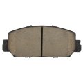 Front D2036 Ceramic 4pcs W Hardware Disc Brake Pad Set