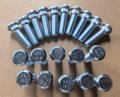 20pcs Grade 12 9 Wheel Studs M12x1 5 Lug Bolts For Toyota Scion Lexus 43mm Uhl 0 56 In Knurl Replaces 610-266 90942-02049