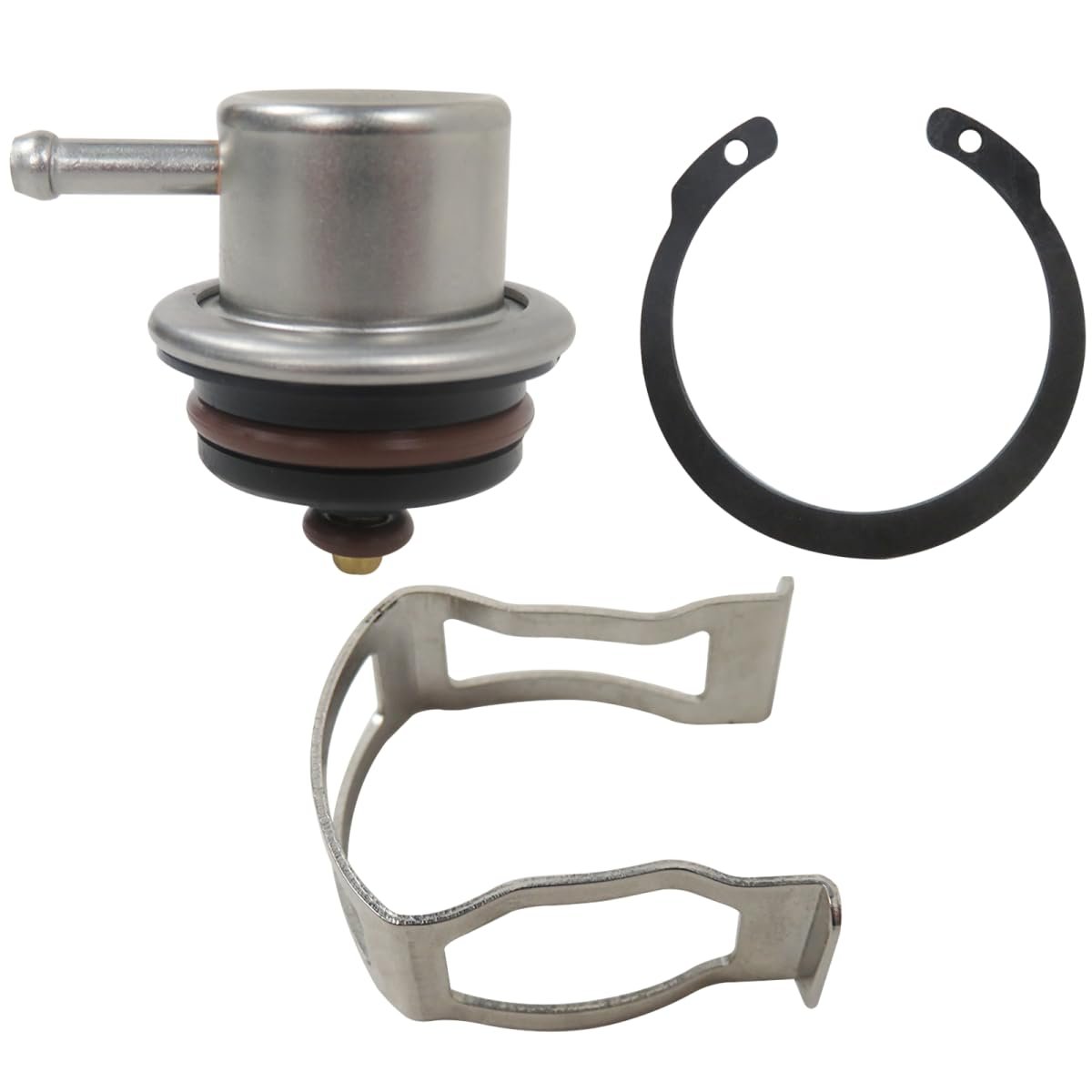 Premium Fuel Injection Pressure Regulator Kit With Clip And Snap Ring 3 8bar Replaces 19236428