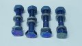 Ultimate N54 Down Pipe Hardware Install Kit With 10 9 Grade Blue Zinc Bolts And Nord Lock Washers For Bmw E82 E88 E89 E90 E91 