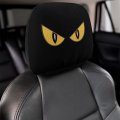 Wild Spooky Monster Eyes Universal Car Headrest Cover Seat Head Rest Coverings Full Wrap Protector Case Fit To All Cars 2 Pcs