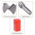Uxcell Forstner Drill Bits 45mm Tungsten Carbide Wood Hole Saw Auger Opener Woodworking Hinge Drilling Boring Bit Cutter Gray