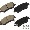 D1543 Front Ceramic Disc Brake Pads With Hardware For Hyundai Elantra Coupe Gt Veloster Kia Forte Koup And Forte5 