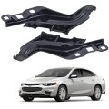Hood Hinge Set Steel Black Replacement For 2016-2018 Malibu 23134811 23134810 