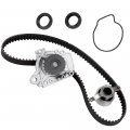 Timing Belt Kit Including Water Pump With Gasket Tensioner Bearing Etc Ocpty Compatible For 1996 1997 1998 1999 2000 Honda